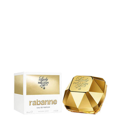 Combinatie van 3 damesparfumeurs – Lady Million Rabanne, Lancôme La Vie Est Belle en Black Opium van Yves Saint (100ml)